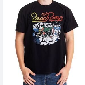 The Beach Boys Men's Live Drawing T-Shirt, Unisex Size Medium